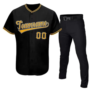Uniformes de Béisbol Personalizados al por Mayor 2026, Conjuntos de Camisetas y Pantalones para Equipos, Uniformes Sublimados para Práctica y Juego - Product Image 5