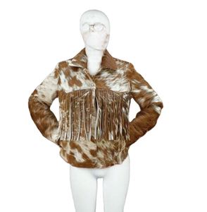 Veste matelassée en cuir véritable personnalisée pour homme, en cuir de vachette, en velours côtelé, rembourrée en coton - Product Image 2