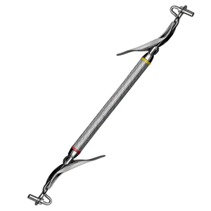 เครื่องมืออุดฟันอะมัลกัมแบบสองด้าน ขนาด 8 นิ้ว (20.3 ซม.) หัวจัมโบ้ขนาดใหญ่ ทำจากสแตนเลสสตีล ด้ามจับตามหลักสรีรศาสตร์ - Product Image 2