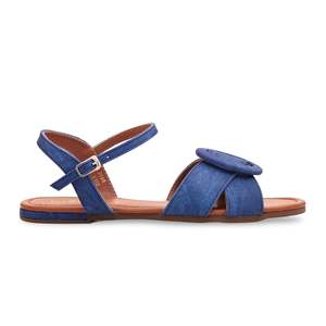 Sandalia Tacón Formal Azul FR5182 - Product Image 3
