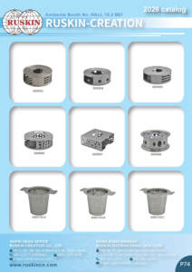 ที่กรองชาทองเหลืองพร้อมโซ่ ที่กรองชาโลหะขัดเงา สไตล์คลาสสิก 3008674LG - Product Image 5