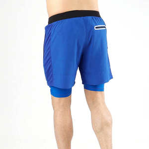 Custom Logo 4-way Stretch Lightweight Elastic Waist Casual Running Sport Gym Fitness Athletic Sweat <b>Compression</b> <b>Men</b> <b>Shorts</b> - Product Image 5
