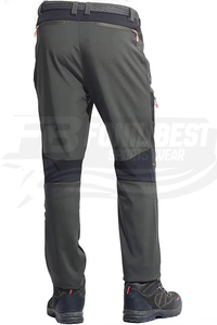 Men's and Women's Casual Lightweight Mid Waist Solid Color Straight Breathable 100% Cotton <b>Trousers</b> - Product Image 3