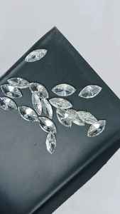 Diamants de taille marquise, diamants non montés, magnifiques diamants de laboratoire VVS VS DEF pour la création de bijoux - Product Image 2