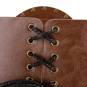 Imra Impex Nuevo Cinturón de Cuero Marrón Estilo Punk para Mujer, Disfraz de Halloween, Cinturón Vikingo Medieval, Cinturones Anchos 2026 - Product Image 5