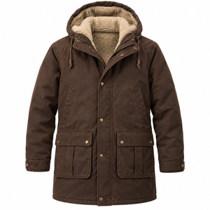 Long Thickening <b>Parka</b> Outdoor <b>Coats</b> <b>Men</b> Clothes Plus Size <b>Mens</b> <b>Parka</b> Jackets wholesale rate wholesale rate - Product Image 6