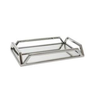 Tabletop Stainless Steel Serving <b>Tray</b> With Elegant Appearance For Dining Restaurants Hotels Catering <b>Buffets</b> Parties Weddings An - Product Image 3