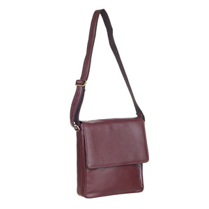 Plant Based Vegan Leather Messenger Crossbody Bag Men Business Travel Laptop Sleeve Portable Wholesale Direct Factory Crossbody - Product Image 5