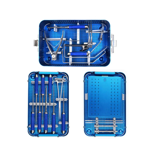 Envío Gratis: Set de Instrumentos Quirúrgicos Ortopédicos para Fusión Cervical, Herramientas Manuales de Acero Inoxidable con Abrazadera para Cirugía de Columna Vertebral - Product Image 1