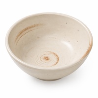 Nouvelle conception de vaisselle japonaise Wabi-Sabi en mélamine, ensemble de vaisselle rétro à pois crème, assiettes, bols, cuillères, passe au lave-vaisselle et au stérilisateur