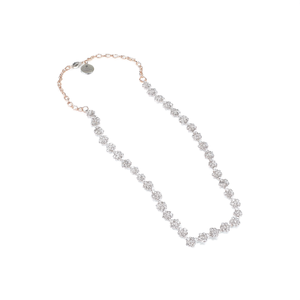 White Stone Fashion Jewelry Necklace Set - Product Image 3