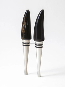 Tapón de Vino de Cuerno de Búfalo Natural, Estilo Moderno, Cubitera, Contenedor de Bebidas, Enfriador de Vino Pulido Ecológico - Product Image 6