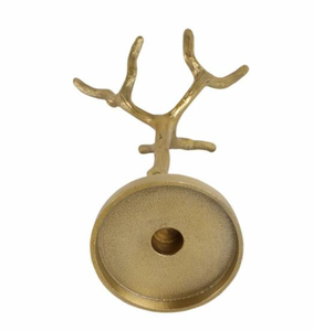 Candelabro Alto de Latón Ornamentado para Decoración del Hogar, para Navidad, Pascua, Rituales Sagrados e Interiores Vintage - Product Image 6