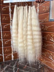 Cheveux Indiens Vierge Premium 100% Naturels, Cuticules Intactes, Blonds, Ondulés, Qualité Supérieure, en Gros - Product Image 3