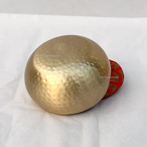 Cuencos Cantores Martillados Personalizables de Alta Calidad con Serigrafía, Cuenco de Sonido para Meditación, Cuenco Tibetano de Bronce y Latón con Martillo y Cojín - Product Image 6