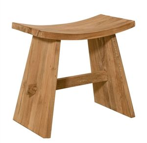 Tabouret en bois durable, construction robuste en bois dur, meuble artisanal adapté aux restaurants, cafés, hôtels et zones résidentielles - Product Image 1