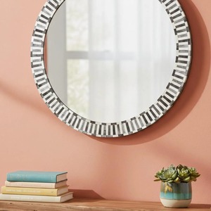 Custom Modern Design Resin Inlay Wall Bone Inlay Hanging Mirror <b>Frame</b> for Home Decoration Bedroom Bathroom - Product Image 6