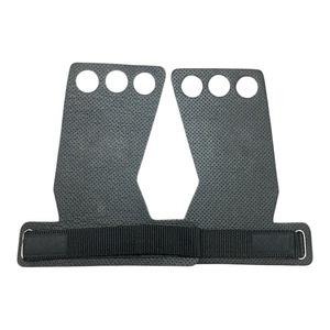 Lightweight Leather Palm Guards Non-Slip Heavy Duty Protection Hook Loop Closure for <b>Gymnastics</b> Pull Ups Weight Training Fitness - Product Image 5