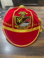 Gorra de Terciopelo para Graduación, Diseño Personalizado con Logotipo Bordado, Ajustable con Broche, Unisex, para Entrenamiento Académico
