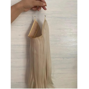 Extensiones de Cabello Halo de Lujo al Por Mayor, 100% Cabello Humano, Voluminosas y Naturales, Disponibles para Salón - Product Image 1