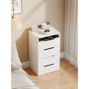3-in-1 Compact Makeup Vanity Set 48CM <b>Small</b> Make-Up Vanity <b>Desk</b> with Flip Top Mirror Visible Glass Desktop - Product Image 6