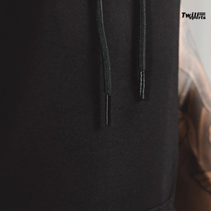 OEM Hommes été entraînement à capuche débardeur solide motif fermeture éclair impression numérique coton respirant séchage rapide bodybuilding sweats à capuche - Product Image 5