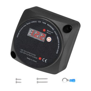 Kit d'isolation de batterie double pour systèmes électriques de camping-car 12V 140A avec modes manuel et automatique, écran LCD VSR - Product Image 1