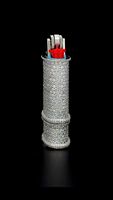Étui à briquet personnalisé Vvs Moissanite Hip Hop Iced Out Étui à briquet torche 3D en argent 925 avec diamant Moissanite Bijoux pour hommes et femmes