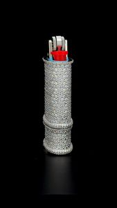 เคสที่เบากว่า VVS Moissanite ตามสั่งเคสฮิปฮอปเย็น925เงินเพชรโมอิส3D ไฟฉายเคสเบาผู้ชายผู้หญิงเครื่องประดับ - Product Image 2