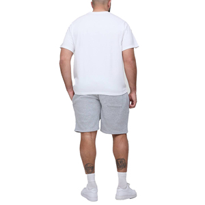Men's Breathable Running Sports <b>Set</b> Cotton T Shirt And Shorts Casual Summer Training Clothing With Logo Printing - Product Image 2