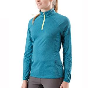 Maillot de cyclisme OEM en gros pour femmes, manches longues, respirant, en nylon, pour l'automne, pour le vélo en extérieur - Product Image 2