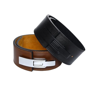 Cinturón de Levantamiento de Pesas de Cuero Duradero para Hombres y Mujeres, Fabricante de Cinturones de Powerlifting para Gimnasio - Product Image 2