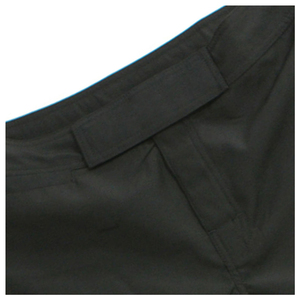 Men's Black MMA Training Shorts with black Mesh Side <b>Panels</b> and Professional Performance Fit - Product Image 6