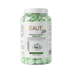 Tabletas de remojo para pedicura de alta calidad BEAUTY PALM con té verde para el cuidado de las uñas - Product Image 6