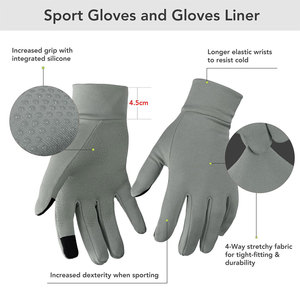 2026 New Arrival Winter Running <b>Gloves</b> Unisex Waterproof Windproof Moisture Wicking UV Protection <b>Touchscreen</b> Compatible High - Product Image 2