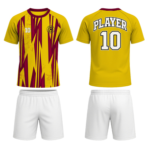 Maglia da Calcio Personalizzata ODM, Traspirante, Stile Streetwear, Kit Futsal Confortevole per Appassionati di Calcio - Product Image 1