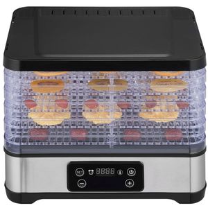 Essiccatore Alimentare Domestico a 5 Vassoi, 300W, Elettrico con Timer Digitale Regolabile e Temperatura Controllata per Essiccare Frutta - Product Image 1