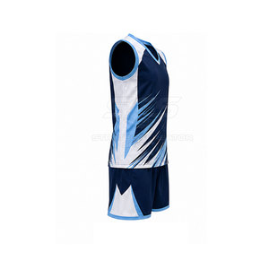 Dernier design, style unique, uniforme de volley-ball, service OEM, uniformes de volley-ball en matériau solide - Product Image 3