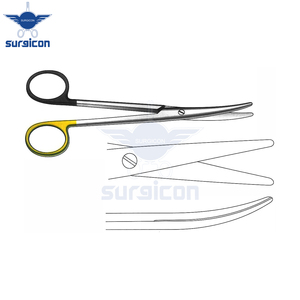 กรรไกร Mayo-Lexer ขนาด 16.5 ซม. / 6-1/2 นิ้ว ใบมีดโค้งเดี่ยวแบบหยัก รุ่น Super Cut TC กรรไกรผ่าตัดสำหรับการตัดที่แม่นยำ - Product Image 5