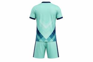 Uniforme de Fútbol Profesional con Jersey Ligero, Transpirable y Ecológico, Paneles Laterales Elásticos, Gráficos Personalizados del Club y del Equipo - Product Image 6