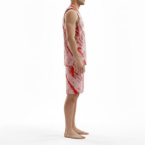 Dernier modèle de maillot de basket-ball personnalisé sublimé, uniforme de basket-ball réversible - Product Image 4