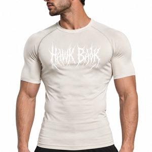 Men's <b>Compression</b> <b>Shirt</b> Moisture Gym Workout Training <b>Shirt</b> Athletic Fit Moisture Wicking Breathable Quick Dry fitness Comfit - Product Image 1