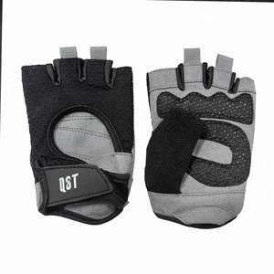 Gants de musculation en cuir, protection complète de la paume, respirants, antidérapants, entraînement en plein air, unisexe, salle de sport, fitness, musculation - Product Image 1