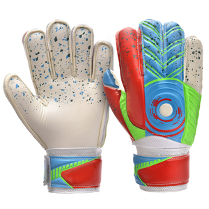 Guantes de Portero para Jóvenes, Transpirables, Ligeros, Antideslizantes, de Cuero, con Cierre de Velcro para Club - Product Image 1
