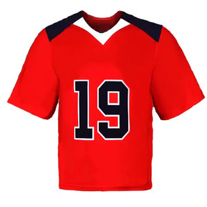 Maillot de lacrosse personnalisé 100 % polyester en maille, impression par transfert thermique, respirant, antibactérien, anti-UV, kits uniformes de lacrosse 2026 - Product Image 3