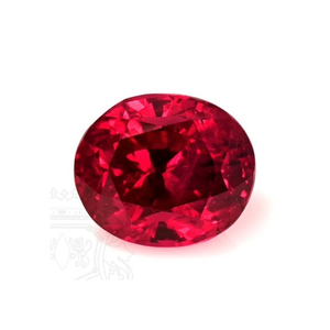 Rubí Rojo Corte Ovalado, Piedra Suelta Natural y Sintética, Tamaños Personalizados para Anillos y Colgantes - Product Image 1