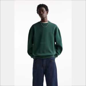 Sweats à capuche thermiques de qualité supérieure à col ras du cou avec impression bouffante 3D sweat-shirt gaufré avec logo personnalisé vente en gros sweats à col rond pour hommes - Product Image 1