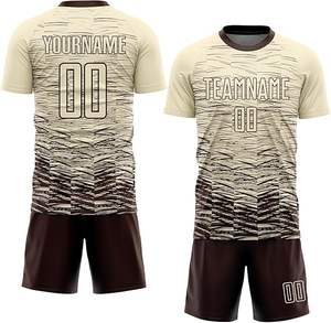 Uniformes de Fútbol Impresos Transpirables de Alta Calidad, Conjunto Personalizado en Colores Azul, Rosa, Amarillo y Verde, Kits de Ropa Deportiva Unisex para Equipos de Fútbol, Pantalones Cortos - Product Image 1