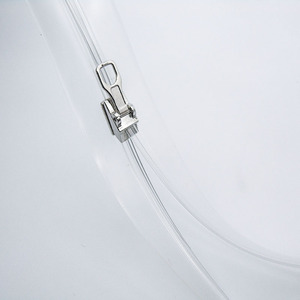 High Frequency Seal Flat <b>Zipper</b> Waterproof Pouch <b>Zipper</b> with Flat Pull for Sealed Bags - Product Image 5