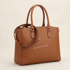 Bolso Tote de Cuero Genuino de Lujo para Mujer - Bolso de Mano de Piel de Vacuno Premium - Bolso de Hombro de Gran Capacidad para Negocios y Viajes - Product Image 5